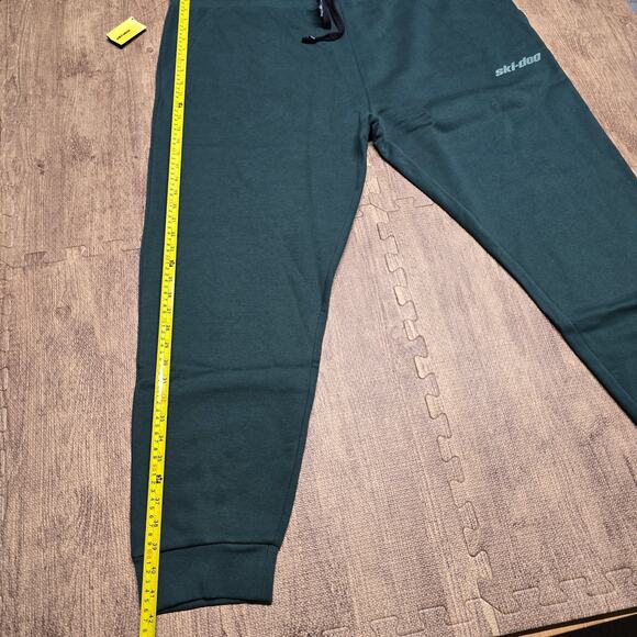 Ski-doo Men's Signature Sweatpants Size 3XL Green Dark 80% Cotton 20% Polyester - Picture 5 of 15